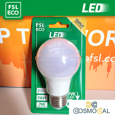 Lampada Goccia BLISTER - 9W 4000K E27