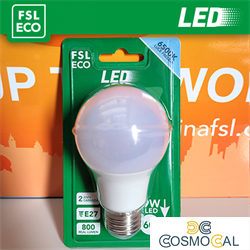 Lampada Goccia BLISTER - 9W 6500K E27