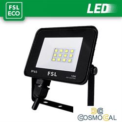 Proiettore per esterni Nero 10W - IP65 120° 4000K