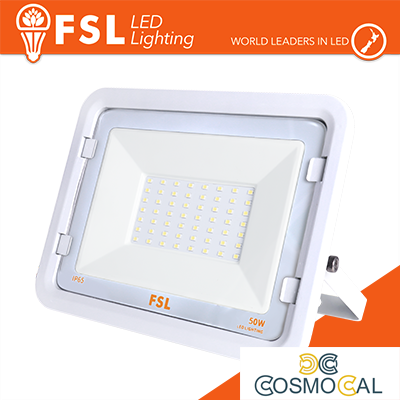 Proiettore per esterni Bianco 50W - IP65 115° 6500K