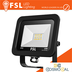 Proiettore per esterni Nero 10W - IP65 115° 4000K