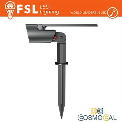 Picchetto da esterno LED solare cct 3white 15w (1.5led) con tele