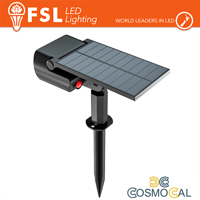 Picchetto da esterno LED solare cct 3white 15w (1.5led) con tele