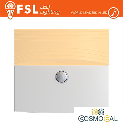 Luce notturna ricaricabile con sensore di movimento con esposito