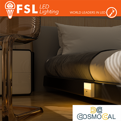 Luce notturna ricaricabile con sensore di movimento con esposito