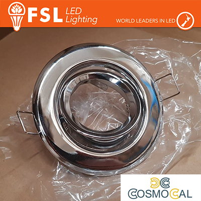 Ghiera orientabile foro 70mm COLORE ALLUMINIO