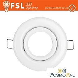 Ghiera orientabile foro 70mm COLORE BIANCO