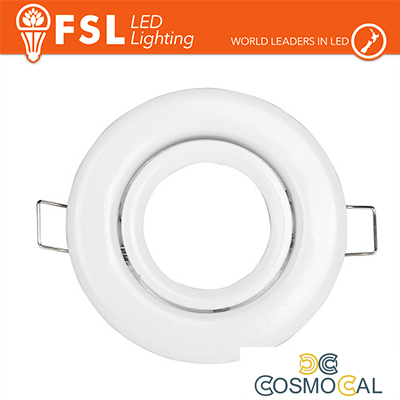 Ghiera orientabile foro 70mm COLORE BIANCO