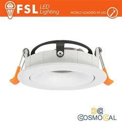 Ghiera orientabile 3D TONDA - Alluminio verniciato a polvere, fo