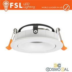 Ghiera orientabile 3D TONDA - Alluminio verniciato a polvere, fo