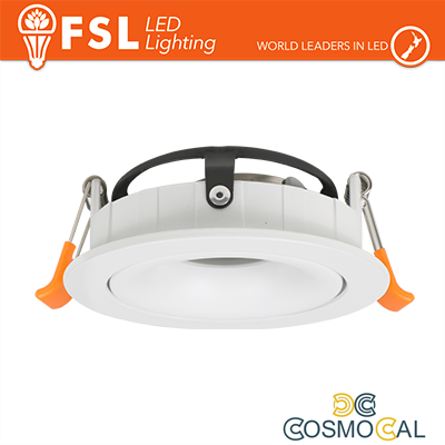 Ghiera orientabile 3D TONDA - Alluminio verniciato a polvere, fo