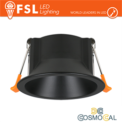 Ghiera fissa TONDA - Alluminio verniciato a polvere, foro 75mm N