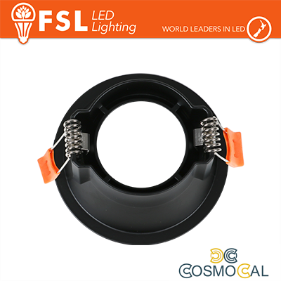 Ghiera fissa TONDA - Alluminio verniciato a polvere, foro 75mm N