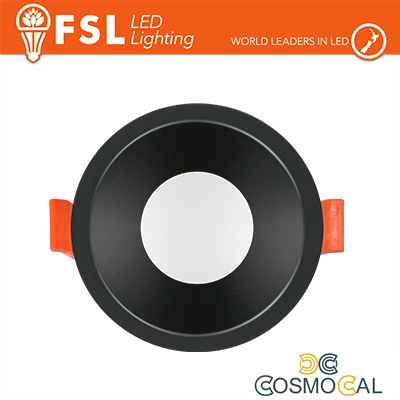 Ghiera fissa TONDA - Alluminio verniciato a polvere, foro 75mm N