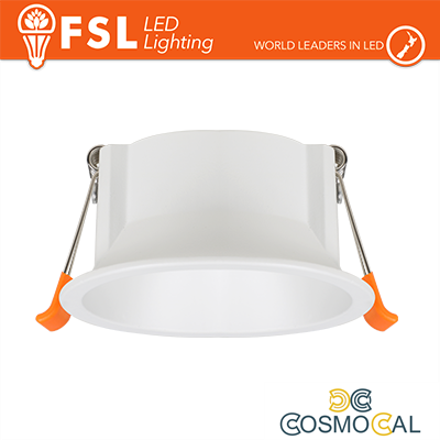 Ghiera fissa TONDA - Alluminio verniciato a polvere, foro 75mm B