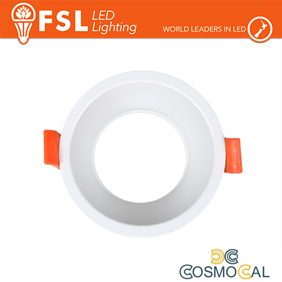 Ghiera fissa TONDA - Alluminio verniciato a polvere, foro 75mm B