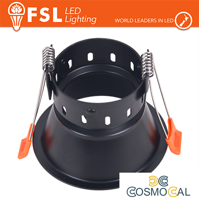 Ghiera fissa TONDA - Alluminio verniciato a polvere, foro 75mm B