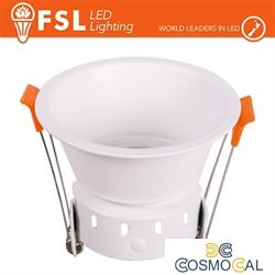 Ghiera fissa TONDA - Alluminio verniciato a polvere, foro 75mm B