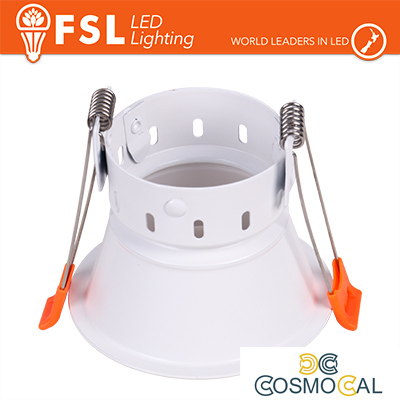 Ghiera fissa TONDA - Alluminio verniciato a polvere, foro 75mm B