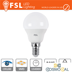 Lampada Sfera - 7,5W 4000K E14