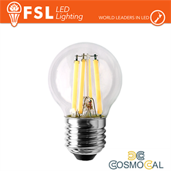 Lampada Filamento Sfera - 4W 2700K E27 400LM