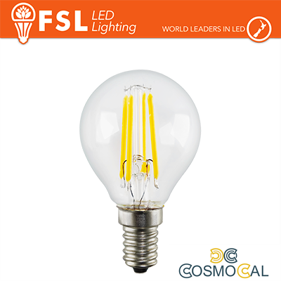 Lampada Filamento Sfera - 4W 4000K E14