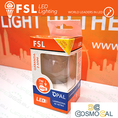 Lampada Filamento OPALE Sfera - 7W 4000K E14