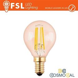Lampada Sfera Filamento Ambra - 4W 2200K E14 330LM