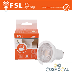 GU10 lampadina LED 8W alta luminosità - 3000K,  1000lm, 38°