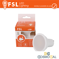 GU10 lampadina LED 8W alta luminosità - 6500K,  850lm, 100°