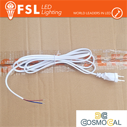 Cavo alta tensione 2m*0.75 spina 10A 2 poli