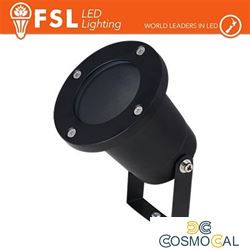 Faretto giardino orientabile picchetto ip65 gu10 Antracite