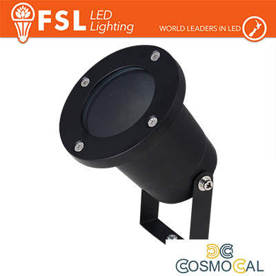 Faretto giardino orientabile picchetto ip65 gu10 Antracite