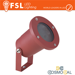 Faretto giardino orientabile picchetto ip65 gu10 Corten