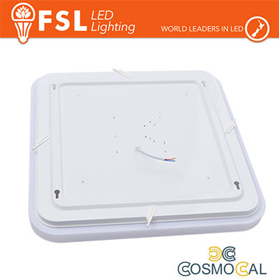 Plafoniera Quadrata LED IP20 25W 3000K 33x6,8cm