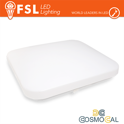 Plafoniera Quadrata LED IP20 25W 4000K 33x6,8cm