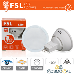 MR16 Lampadina LED - 6W 4000K 510LM 100º CRI80  DC 12V