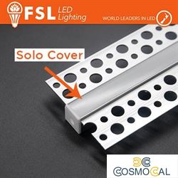 COVER OPALE per profilo a Raso CARTONGESSO - 2 metri