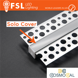 COVER OPALE per profilo a Raso CARTONGESSO - 2 metri