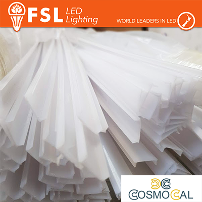 COVER OPALE per profilo a U - 2 metri