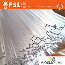 COVER TRASPARENTE per profilo Angolare - 2 metri