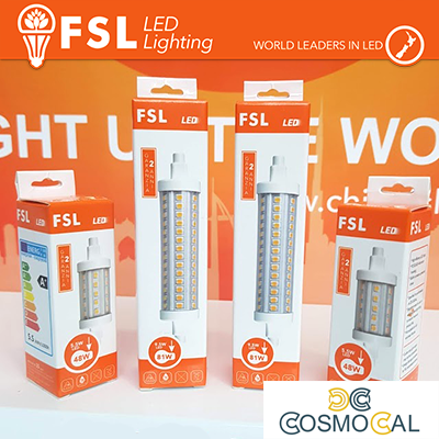 R7s - 5,5W 2700K 600LM >200º 25*78mm CRI80