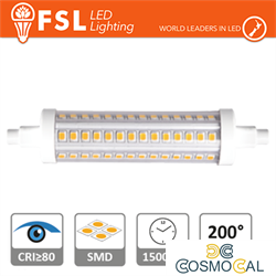 R7s - 9,5W 2700K 1160LM >200º 25*118mm CRI80