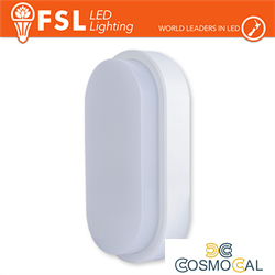 Plafoniera LED OVALE BIANCA 15W 4000K 55*100*200 IP54