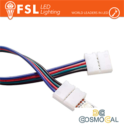 Connettore rapido 2END per strip 10mm LED RGB