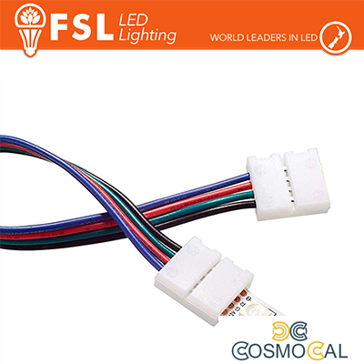 Connettore rapido 2END per strip 10mm LED RGB