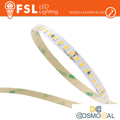 Striscia LED 5m IP20 2835 24V - 12W/m 120led/m 3000K