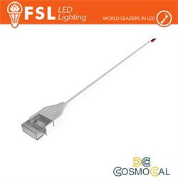 Cavo connettore 20cm, + fili spelati LED 220V