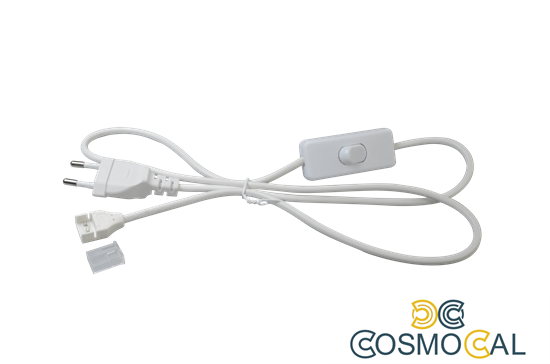 Cavo spina 1m per strisce LED220V con interruttore