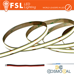 Striscia LED COB 5metri - IP20 6500K 24V 15W/m 1500lm/m CRI90